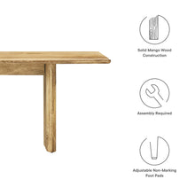 Load image into Gallery viewer, Amistad 72&quot; Wood Bench by Modway
