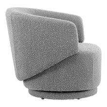 Load image into Gallery viewer, Celestia Boucle Fabric Swivel Chair by Modway
