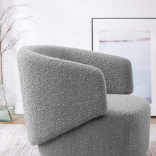 Load image into Gallery viewer, Celestia Boucle Fabric Swivel Chair by Modway
