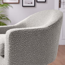 Load image into Gallery viewer, Astral Boucle Fabric Swivel Chair by Modway
