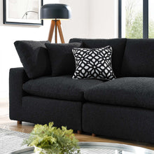 Load image into Gallery viewer, Commix Down Filled Overstuffed Boucle Fabric 4-Seater Sofa by Modway
