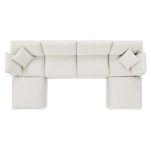 Load image into Gallery viewer, Commix 6-Piece Down Filled Overstuffed Boucle Sectional Sofa by Modway
