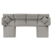 Load image into Gallery viewer, Commix 6-Piece Down Filled Overstuffed Boucle Sectional Sofa by Modway

