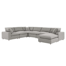 Load image into Gallery viewer, Commix 7-Piece Down Filled Overstuffed Boucle Sectional Sofa by Modway
