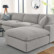 Load image into Gallery viewer, Commix 7-Piece Down Filled Overstuffed Boucle Sectional Sofa by Modway
