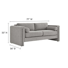 Load image into Gallery viewer, Visible Boucle Fabric Sofa by Modway

