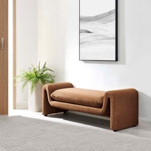 Load image into Gallery viewer, Waverly Performance Velvet Bench by Modway
