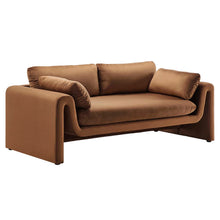 Load image into Gallery viewer, Waverly Performance Velvet Sofa by Modway
