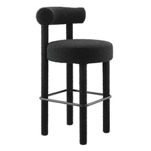 Load image into Gallery viewer, Toulouse Boucle Fabric Bar Stool
