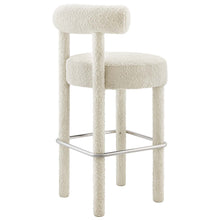 Load image into Gallery viewer, Toulouse Boucle Fabric Bar Stool by Modway
