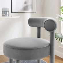 Load image into Gallery viewer, Toulouse Performance Velvet Bar Stool by Modway

