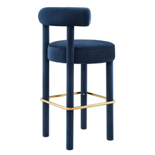 Load image into Gallery viewer, Toulouse Performance Velvet Bar Stool by Modway
