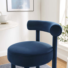 Load image into Gallery viewer, Toulouse Performance Velvet Bar Stool by Modway

