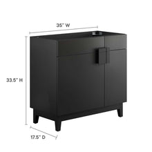 Load image into Gallery viewer, Miles 36Ó Bathroom Vanity Cabinet (Sink Basin Not Included) by Modway
