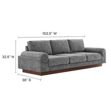 Load image into Gallery viewer, Oasis Upholstered Fabric Sofa by Modway

