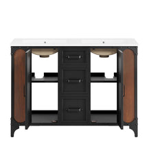 Load image into Gallery viewer, Steamforge 48&quot; Double Sink Bathroom Vanity by Modway
