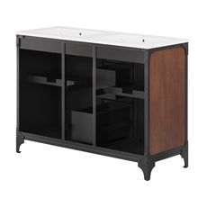 Load image into Gallery viewer, Steamforge 48&quot; Double Sink Bathroom Vanity by Modway
