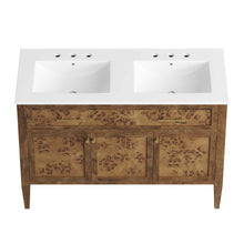 Load image into Gallery viewer, Elysian 48&quot; Wood Double Sink Bathroom Vanity by Modway
