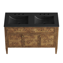 Load image into Gallery viewer, Elysian 48&quot; Wood Double Sink Bathroom Vanity by Modway
