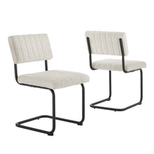 Load image into Gallery viewer, Parity Boucle Dining Side Chairs Set of 2 by Modway

