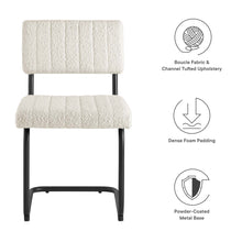 Load image into Gallery viewer, Parity Boucle Dining Side Chairs Set of 2 by Modway
