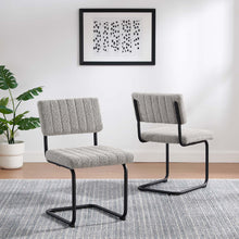 Load image into Gallery viewer, Parity Boucle Dining Side Chairs Set of 2 by Modway

