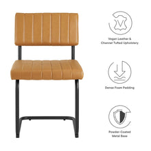 Load image into Gallery viewer, Parity Vegan Leather Dining Side Chairs Set of 2 by Modway
