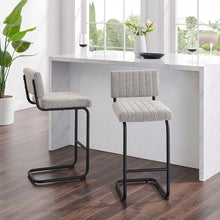 Load image into Gallery viewer, Parity Boucle Counter Stools Set of 2 by Modway
