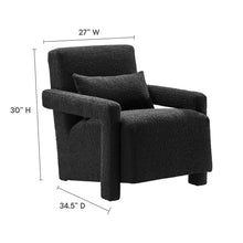 Load image into Gallery viewer, Mirage Boucle Upholstered Armchair by Modway
