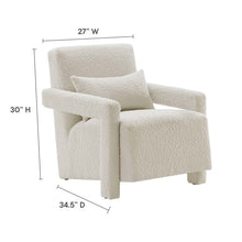 Load image into Gallery viewer, Mirage Boucle Upholstered Armchair by Modway
