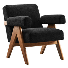 Load image into Gallery viewer, Lyra Boucle Fabric Armchair by Modway
