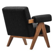 Load image into Gallery viewer, Lyra Boucle Fabric Armchair by Modway
