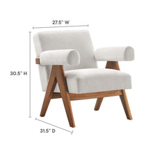 Load image into Gallery viewer, Lyra Fabric Armchair by Modway
