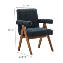 Load image into Gallery viewer, Lyra Fabric Dining Room Chair Set of 2 by Modway
