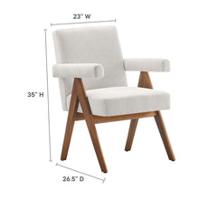 Load image into Gallery viewer, Lyra Fabric Dining Room Chair Set of 2 by Modway
