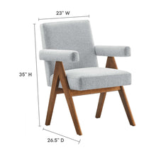 Load image into Gallery viewer, Lyra Fabric Dining Room Chair Set of 2 by Modway

