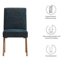 Load image into Gallery viewer, Lyra Fabric Dining Room Side Chair Set of 2 by Modway
