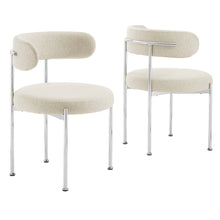 Load image into Gallery viewer, Albie Fabric Dining Chairs Set of 2 by Modway

