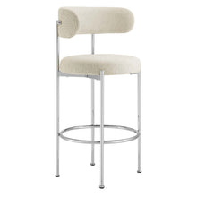 Load image into Gallery viewer, Albie Fabric Bar Stools Set of 2 by Modway
