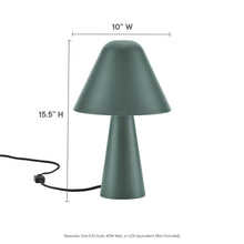 Load image into Gallery viewer, Jovial Metal Mushroom Table Lamp
