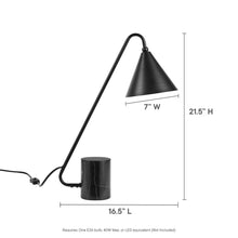 Load image into Gallery viewer, Ayla Marble Base Table Lamp
