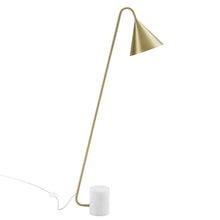 Load image into Gallery viewer, Ayla Marble Base Floor Lamp
