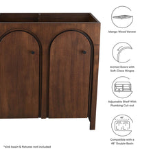 Load image into Gallery viewer, Appia 48&quot; Bathroom Vanity Cabinet (Sink Basin Not Included) by Modway

