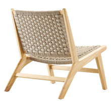 Load image into Gallery viewer, Saoirse Woven Rope Wood Accent Lounge Chair by Modway
