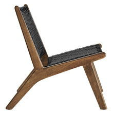 Load image into Gallery viewer, Saoirse Woven Rope Wood Accent Lounge Chair by Modway
