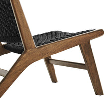 Load image into Gallery viewer, Saoirse Woven Rope Wood Accent Lounge Chair by Modway
