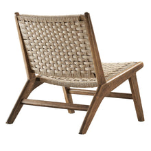 Load image into Gallery viewer, Saoirse Woven Rope Wood Accent Lounge Chair by Modway
