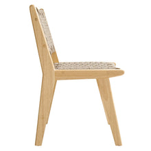 Load image into Gallery viewer, Saoirse Woven Rope Wood Dining Side Chair Set of 2 by Modway
