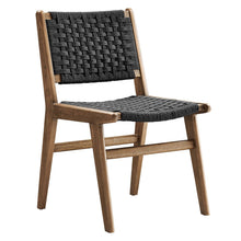 Load image into Gallery viewer, Saoirse Woven Rope Wood Dining Side Chair Set of 2 by Modway
