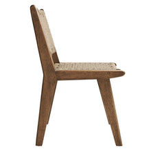 Load image into Gallery viewer, Saoirse Woven Rope Wood Dining Side Chair Set of 2 by Modway
